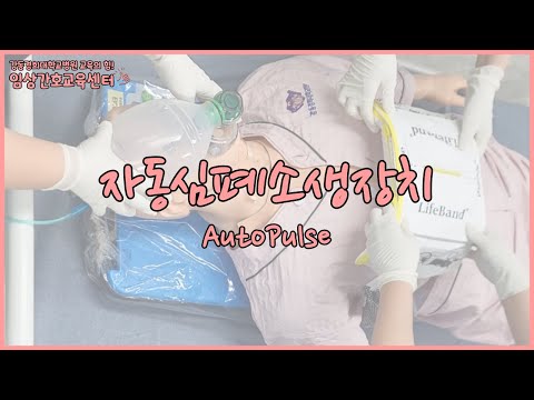[응급간호] 자동심폐소생장치(AutoPulse)