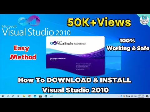 How to Download and Install Visual Studio 2010 Ultimate || Thanjai Tech Videos